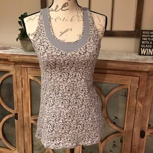 Lululemon Slim-Fit Floral Print Tank Top